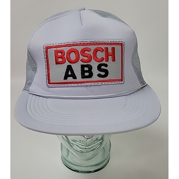 Bosca Other - Vintage Bosch ABS Gray Snapback Trucker Hat